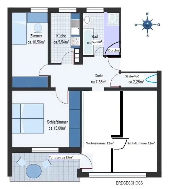 Apartman Za najam - 85740 munich DE Image 4